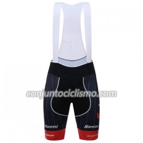 Culotte corto con tirantes 2018 Trek-Segafredo N001